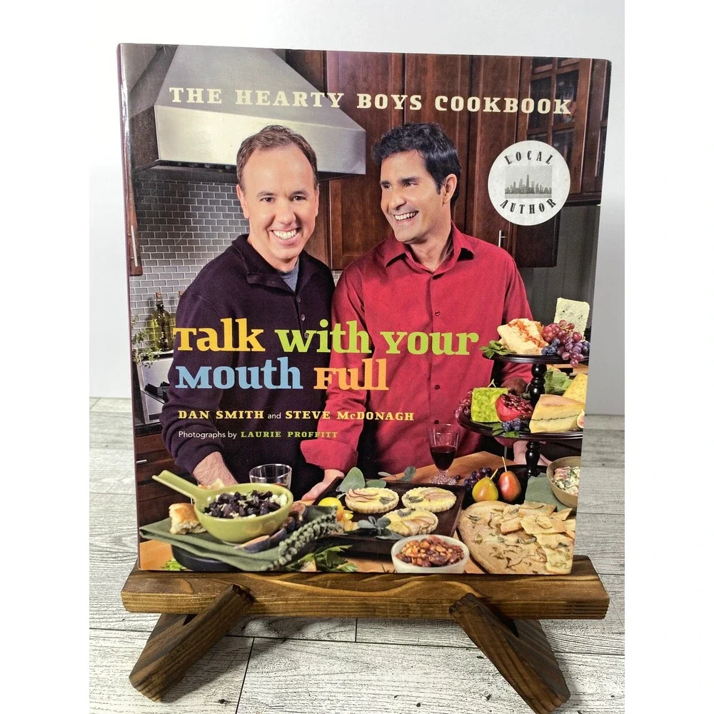 The Hearty Boys Cookbook Talk With Your Mouth‎ Full Recipes Local Author Smith